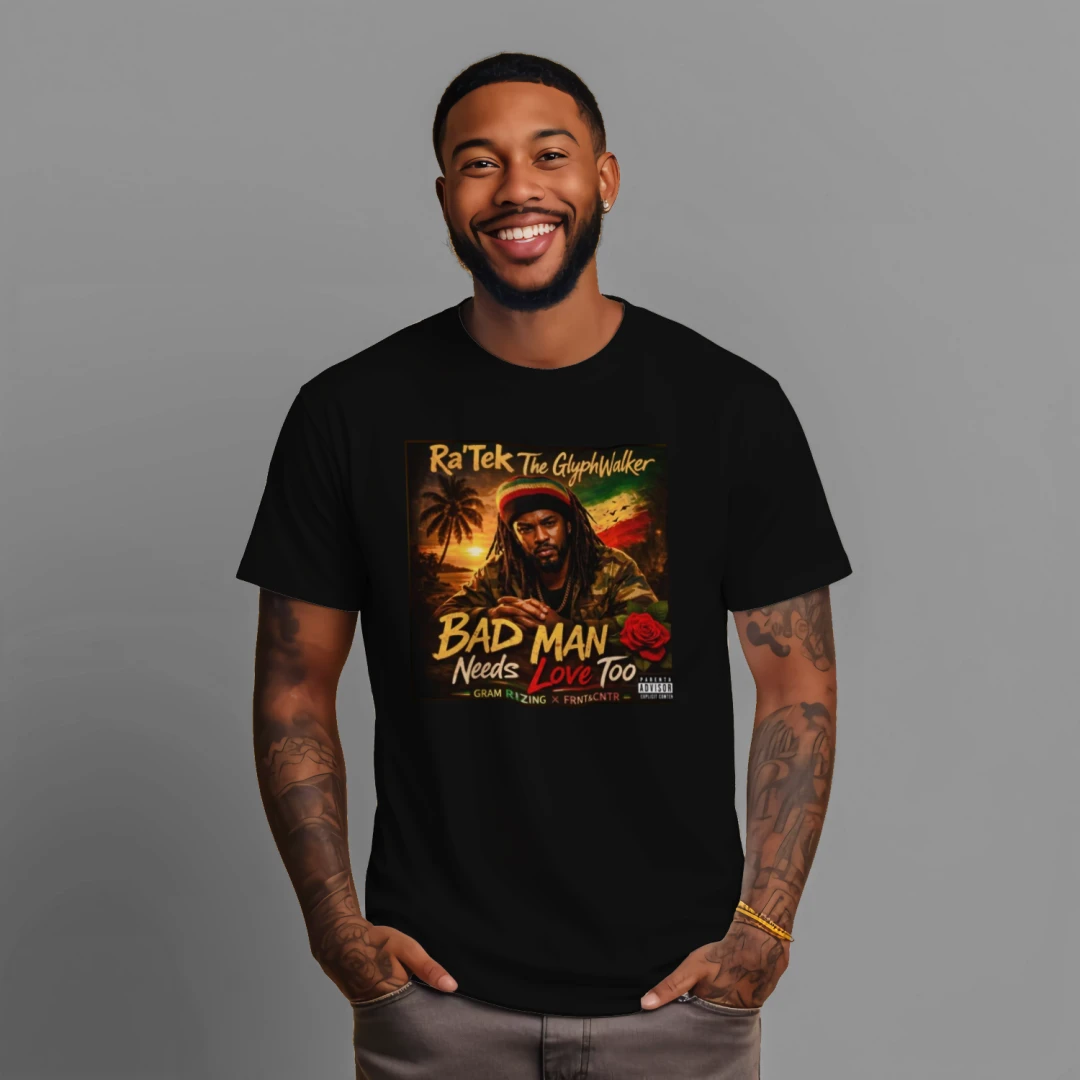 Bad Man T-Shirt Color BLK